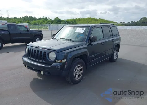 2014 Jeep Patriot Sport из США, поврежденный, VIN 1C4NJPBA5ED596157